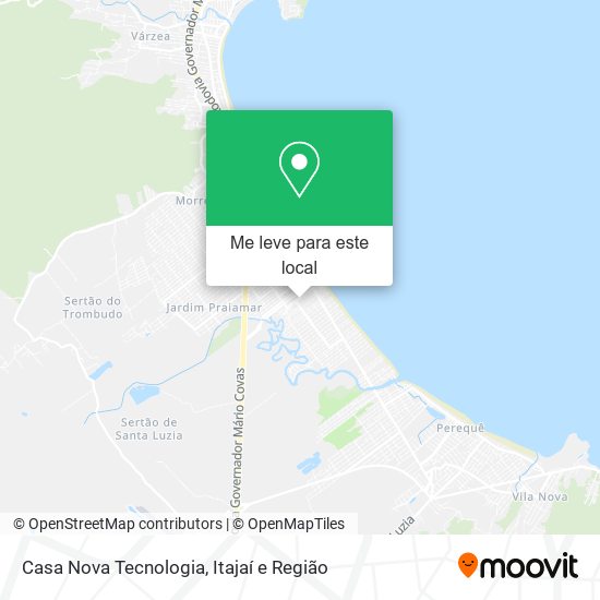 Casa Nova Tecnologia mapa