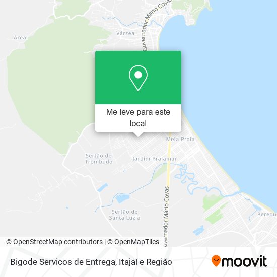 Bigode Servicos de Entrega mapa