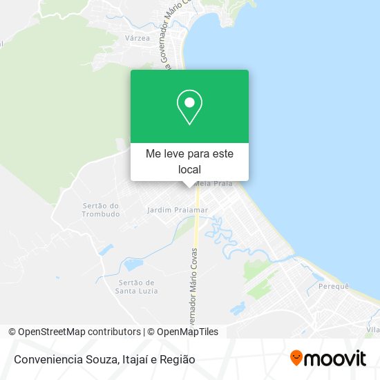 Conveniencia Souza mapa