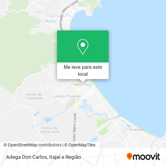 Adega Don Carlos mapa