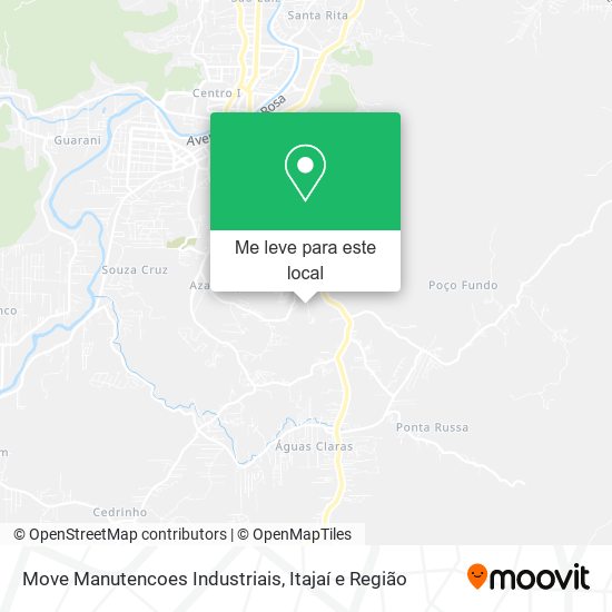Move Manutencoes Industriais mapa