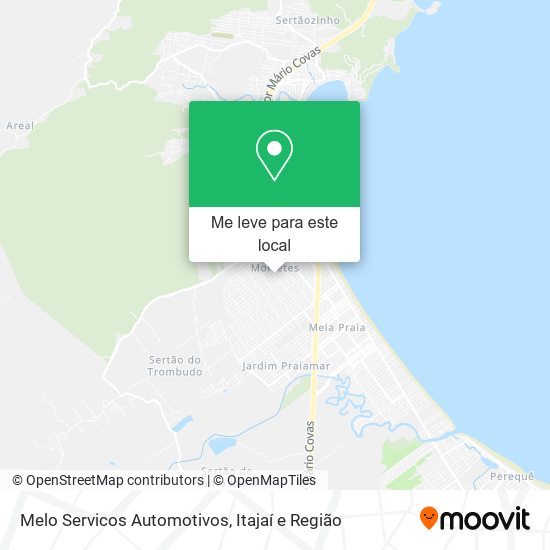 Melo Servicos Automotivos mapa