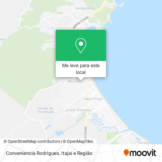 Conveniencia Rodrigues mapa