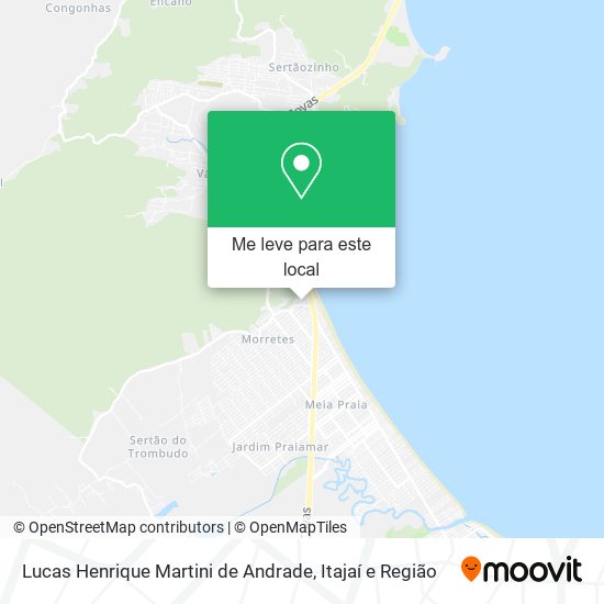 Lucas Henrique Martini de Andrade mapa