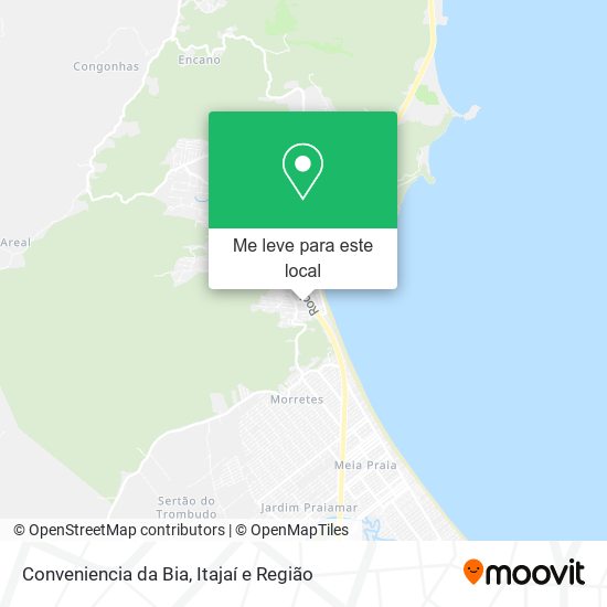 Conveniencia da Bia mapa