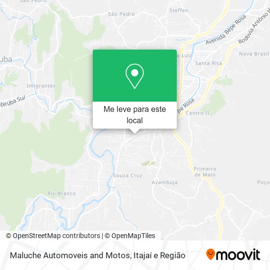 Maluche Automoveis and Motos mapa