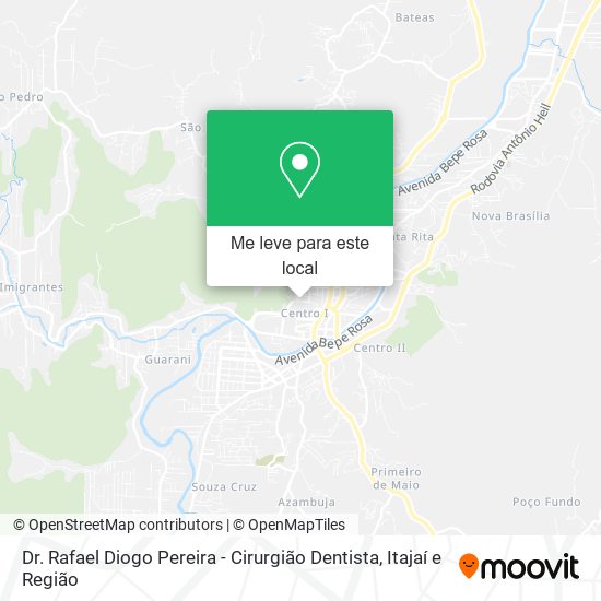 Dr. Rafael Diogo Pereira - Cirurgião Dentista mapa