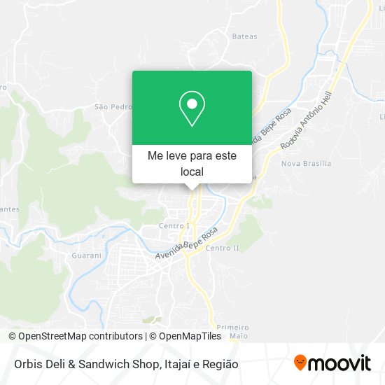 Orbis Deli & Sandwich Shop mapa