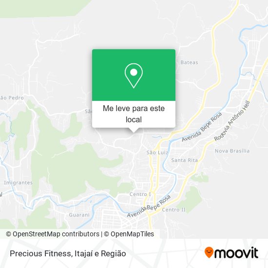 Precious Fitness mapa