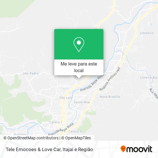Tele Emocoes & Love Car mapa