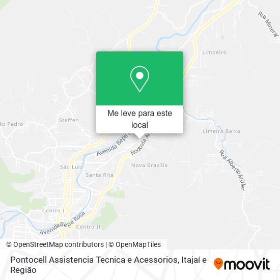 Pontocell Assistencia Tecnica e Acessorios mapa