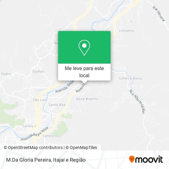 M.Da Gloria Pereira mapa