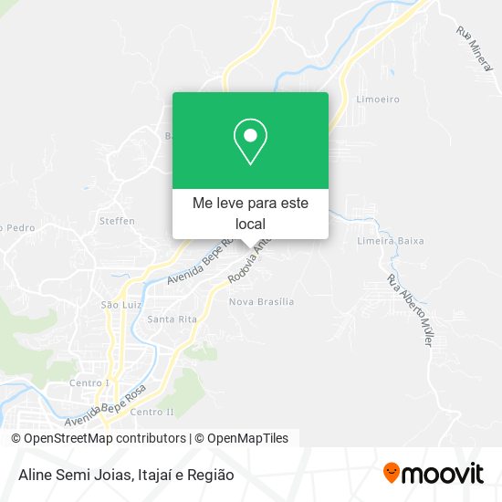 Aline Semi Joias mapa