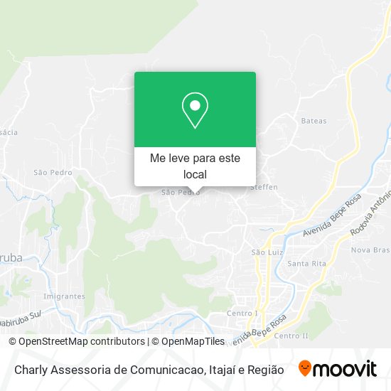 Charly Assessoria de Comunicacao mapa