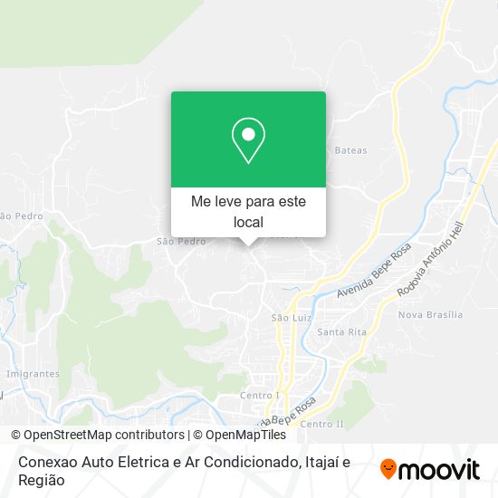 Conexao Auto Eletrica e Ar Condicionado mapa