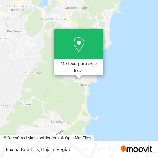 Faxina Boa Cris mapa
