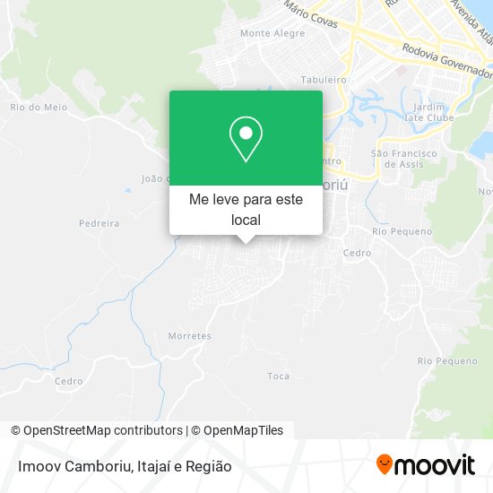 Imoov Camboriu mapa