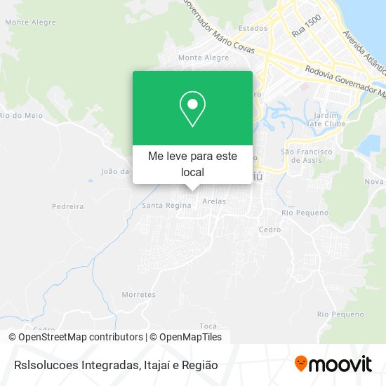 Rslsolucoes Integradas mapa