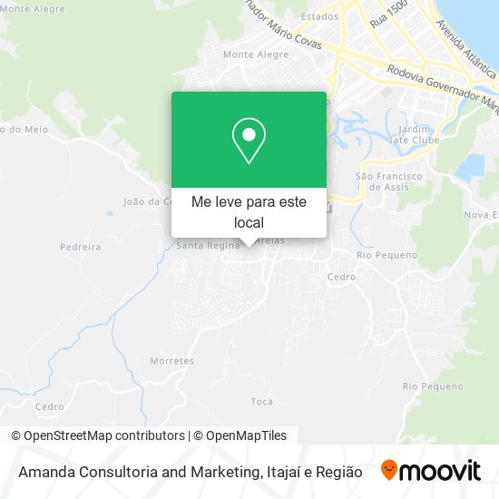 Amanda Consultoria and Marketing mapa