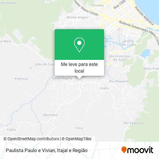 Paulista Paulo e Vivian mapa