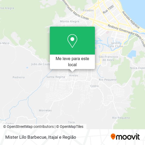 Mister Lilo Barbecue mapa