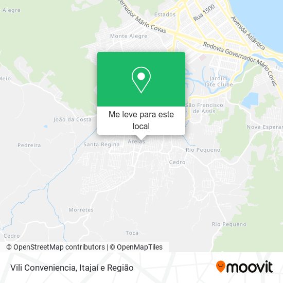 Vili Conveniencia mapa