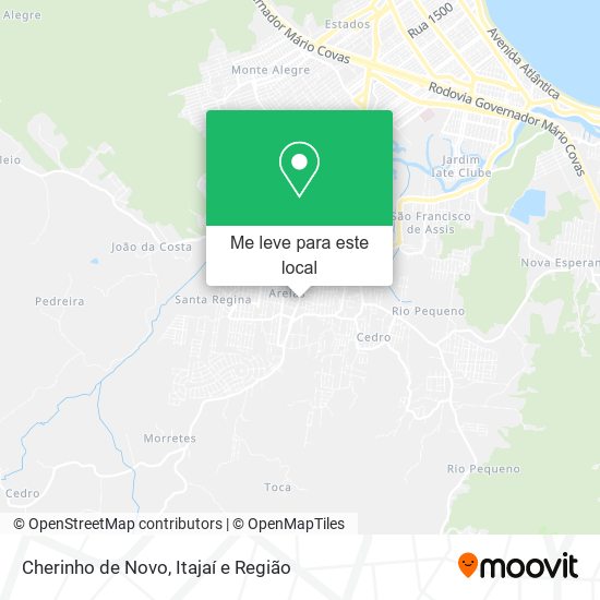 Cherinho de Novo mapa