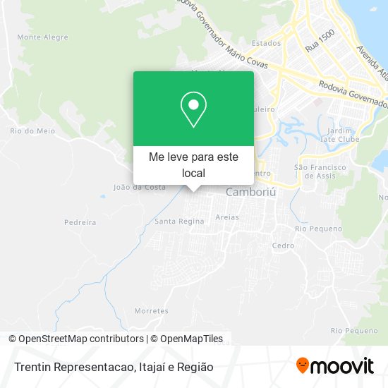 Trentin Representacao mapa