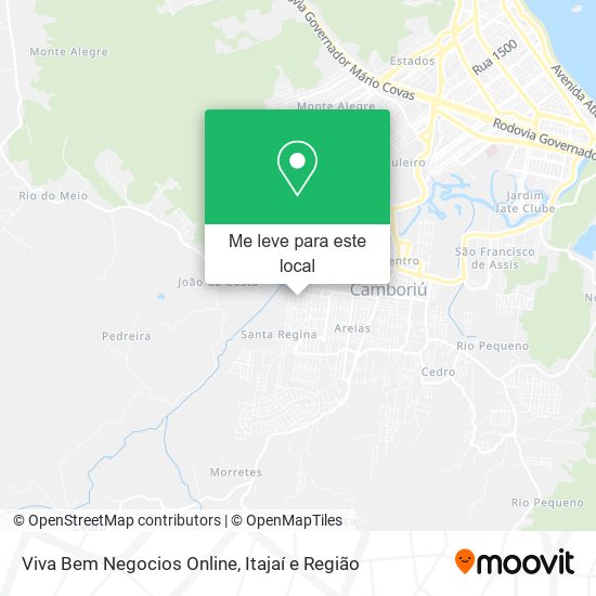 Viva Bem Negocios Online mapa