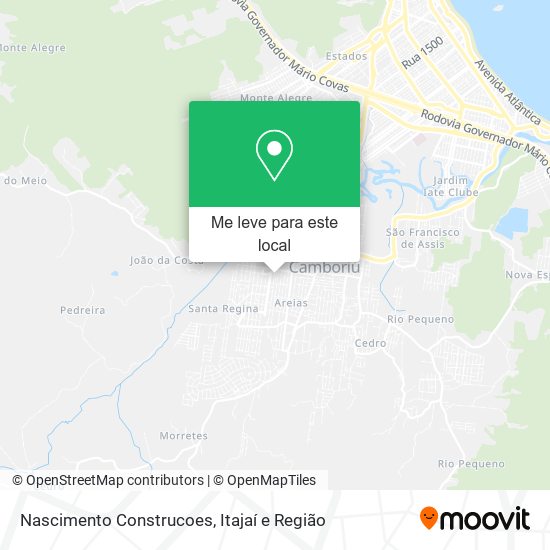 Nascimento Construcoes mapa