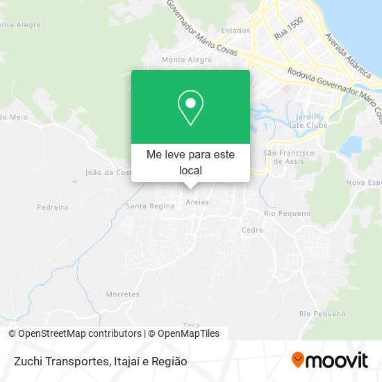 Zuchi Transportes mapa