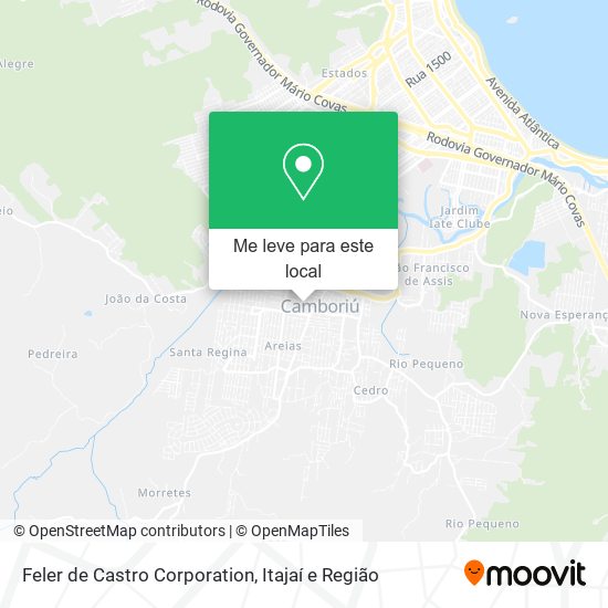 Feler de Castro Corporation mapa