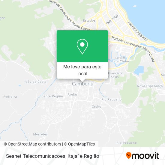 Seanet Telecomunicacoes mapa