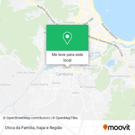 Otica da Familia mapa