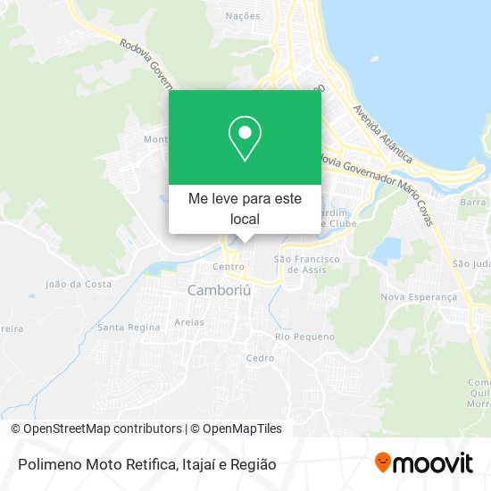 Polimeno Moto Retifica mapa