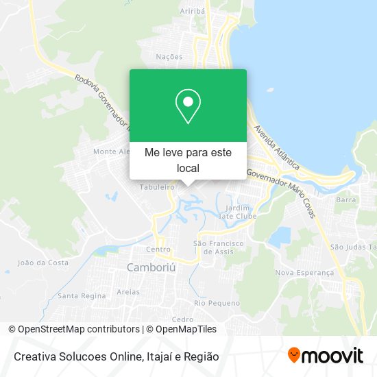 Creativa Solucoes Online mapa