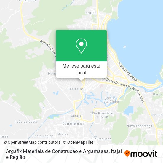 Argafix Materiais de Construcao e Argamassa mapa