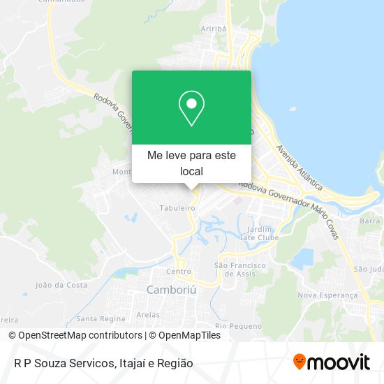 R P Souza Servicos mapa