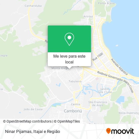 Ninar Pijamas mapa