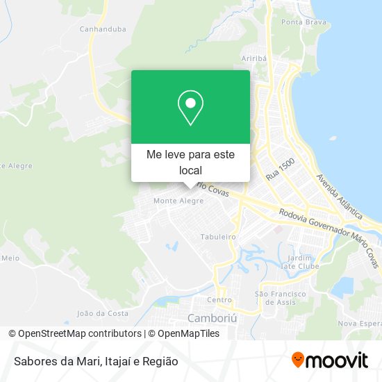 Sabores da Mari mapa