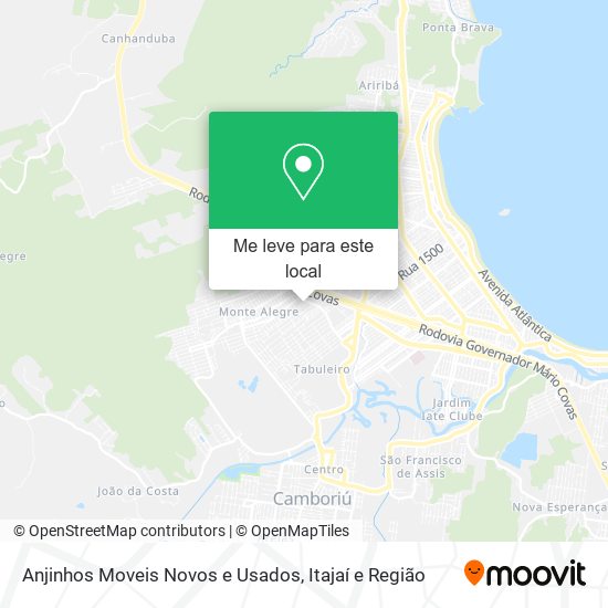 Anjinhos Moveis Novos e Usados mapa