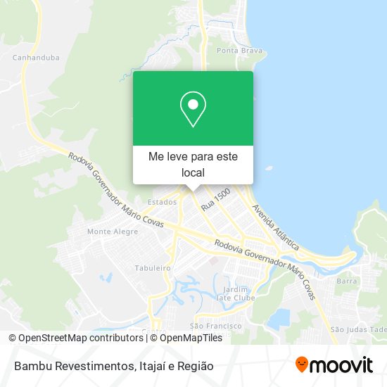 Bambu Revestimentos mapa