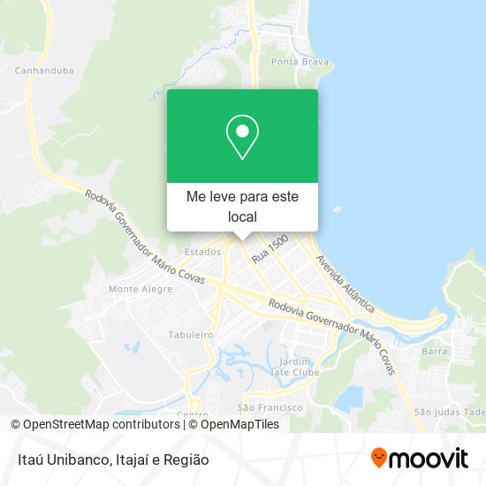 Itaú Unibanco mapa