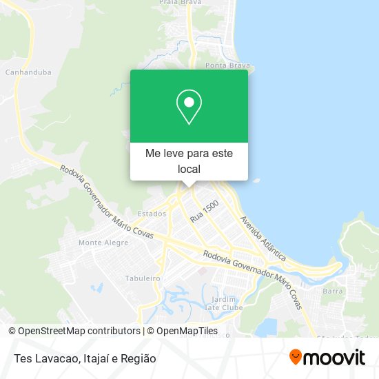 Tes Lavacao mapa