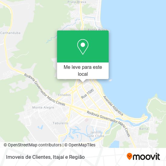 Imoveis de Clientes mapa