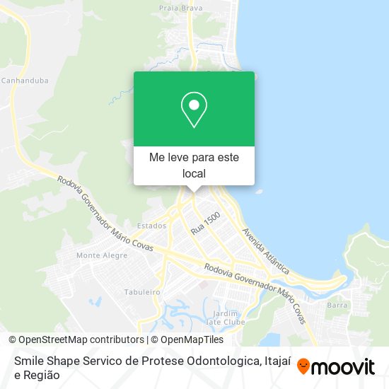 Smile Shape Servico de Protese Odontologica mapa