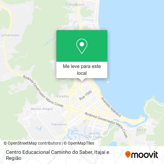 Centro Educacional Caminho do Saber mapa