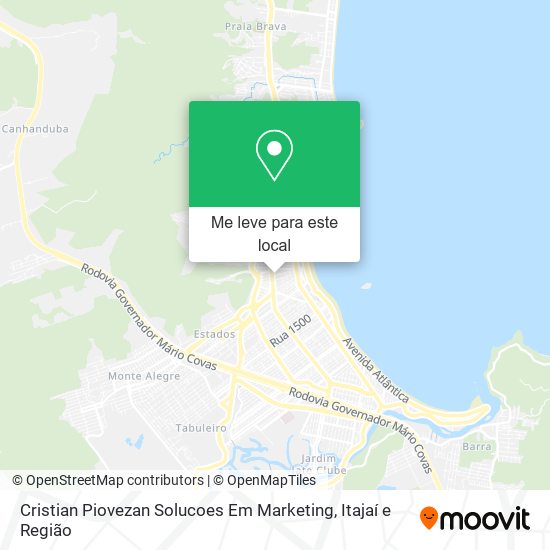 Cristian Piovezan Solucoes Em Marketing mapa