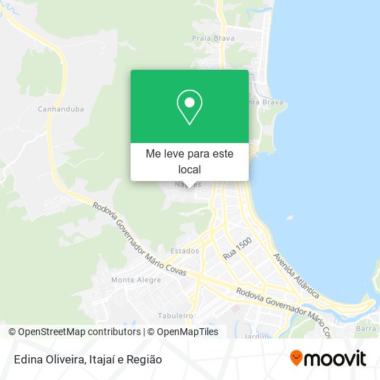 Edina Oliveira mapa