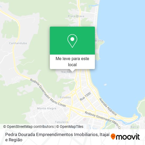 Pedra Dourada Empreendimentos Imobiliarios mapa